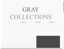 Tablet Screenshot of graycollections.com